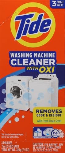 Washing Machine Cleaner by Tide, Washer Machine Cleaner with Oxi for Front and T