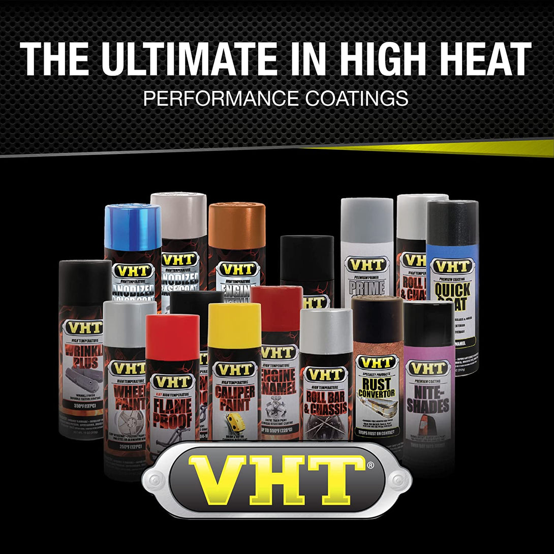 VHT SP670 Gloss Black Roll Bar and Chassis Paint Can - 11 Oz.