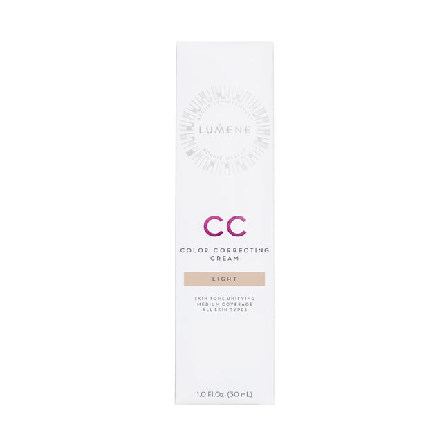 Lumene Color Correcting CC Cream - Lightweight Foundation - Medium Coverage - Re