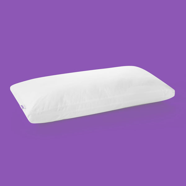 Purple Cloud Pillow, King Size, Plush Down-Alternative Neck Pillow | Side, Back, Stomach Sleepers, Soft Moldable Feel, Hypoallergenic Gel Fiber