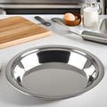 Lindy's - 5M871 Lindy's Stainless Steel 9 inch pie pan, Silver 1 Count (Pack of 1)