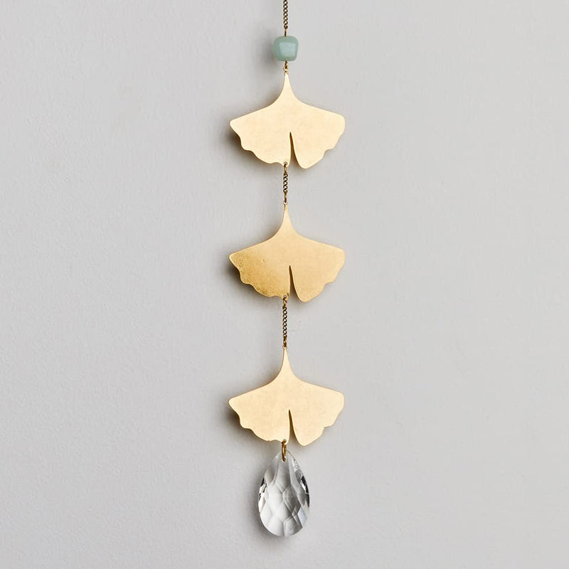 Scout Curated Wears - Suncatcher- Botanical Leaf/Amazonite