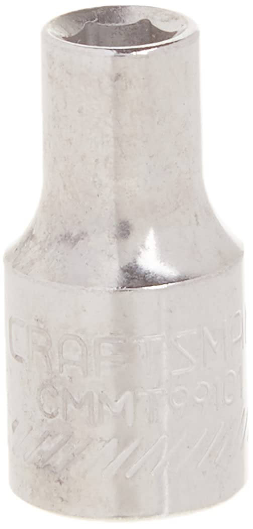 CRAFTSMAN Shallow Socket, Metric, 1/4-Inch Drive, 4.5Mm, 6-Point (CMMT99101)