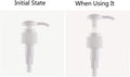 100ml / 3.3oz Refillable Empty Plastic Pump Bottles Jars Set for Makeup Cosmetic Bath Shower Shampoo Hair-Conditioner Toiletries Liquid Containers