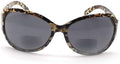 BillyJoe Bifocal Sunglasses Reading Glasses Women 2-Pair Cateye Vintage Jackie Oval Uv Protection Sun Reader Black/Tortoise 2.0 x