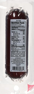 Old Wisconsin Premium Summer Sausage, 100% Natural Meat, Charcuterie, Ready to Eat, High Protein, Low Carb, Keto, Gluten Free, Beef Flavor, 8 Ounce