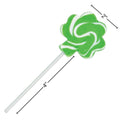 Shamrock Swirl Suckers for St. Patrick'S Day - 12 Individually Wrapped Lollipops - Leprechaun St. Pat'S Day Candy and Party Supplies