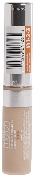 L'Oreal Paris True Match Super-blendable Concealer, Fair/Light Neutral, 0.17 Fl Oz. N1,2,3 Neutral/Fair Light 0.17 Fl Oz (Pack of 1)