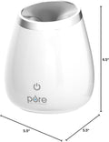 Pure Enrichment PureSpa Deluxe Ultrasonic Aromatherapy Oil Diffuser - 120ml Water Tank, Mood-Boosting Ionizer and Optional Color-Changing Light -