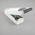 Aluminum Can Compactor White – 8/12/16OZ Metal Can Crusher Heavy-Duty Wall-Mounted Smasher for Aluminum Seltzer, Soda, Beer Cans and Bottles for