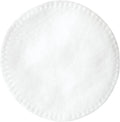 ForPro Pure & Natural Stitched Cotton Rounds for Face (400-Count), 100% Pure Cotton Makeup Remover Pads, Hypoallergenic, Lint-Free, Vegan &