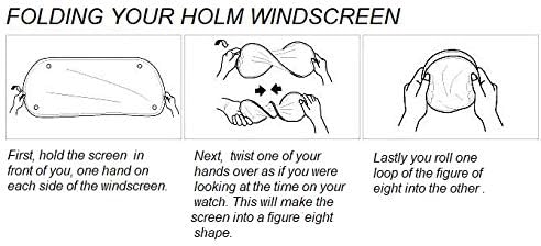 Windscreen Wind Deflector for Convertible Cars - Stop Crazy Hair and Enjoy the Drive.