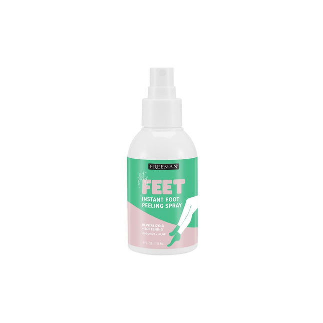 Freeman Flirty Feet Instant Foot Peeling Spray, Exfoliating Foot Mask for Summer