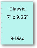 Habit Tracker Inserts for 9 Disc Planners, Habit Log, Resolution Tracker, Monthly Habit Planner for Medium Size Planners (9 Disc Classic (7" X 9.25"))