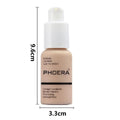 2 Pack PHOERA Foundation, Long-Lasting Waterproof Oil Full Coverage Flawless Soft Matte Liquid Foundation.105 San 2 Count (Pack of 1) 105 Sand