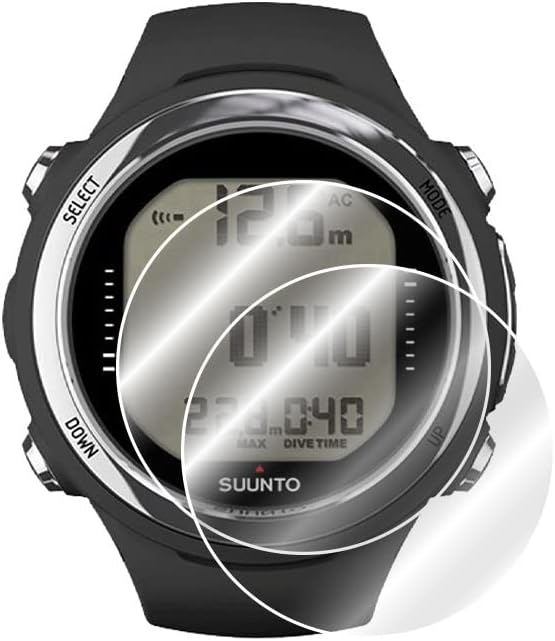 IPG for Suunto Watch D4i - D4f Hydrogel Screen Protector (2 Units) Invisible HD Clear Film Anti Scratch Guard-Smooth/Self-Healing/Bubble for D4i