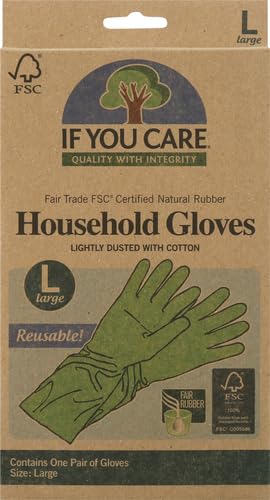 If You Care Latex Gloves, Large Ã¢ÂÂ 1 Pair (Pack of 1) Ã¢ÂÂ for Gardening, 