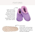 Snoozies Ballerina Bling Metallic Shine Slippers | Sequin House Shoes for Women | Slipper Socks with Grippers | Cute Indoor Footwear Medium Gold