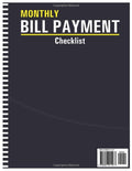 Bill Tracker Notebook: Monthly Bill Payment Checklist - 8.5" x 11" 100+ Pages