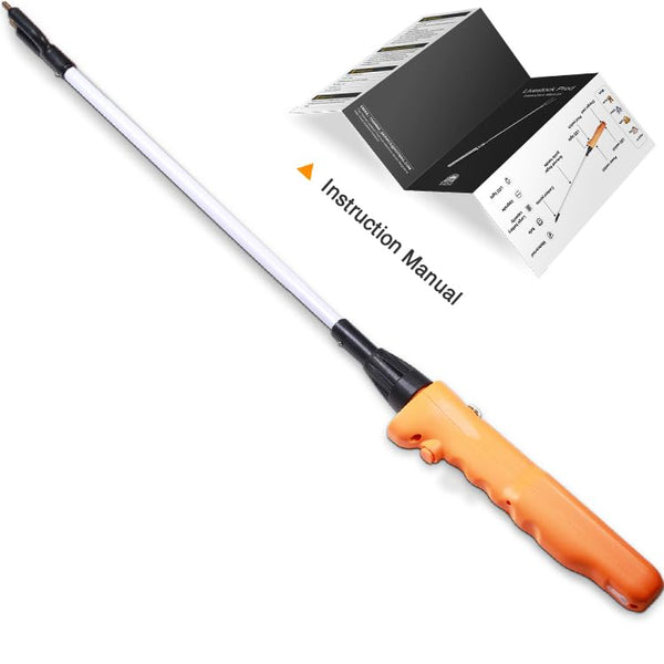 Cattle Prod, Waterproof Cattle Prod Stick with LED Light, Livestock Prod for Modern Livestock Management, X Series 52.0''