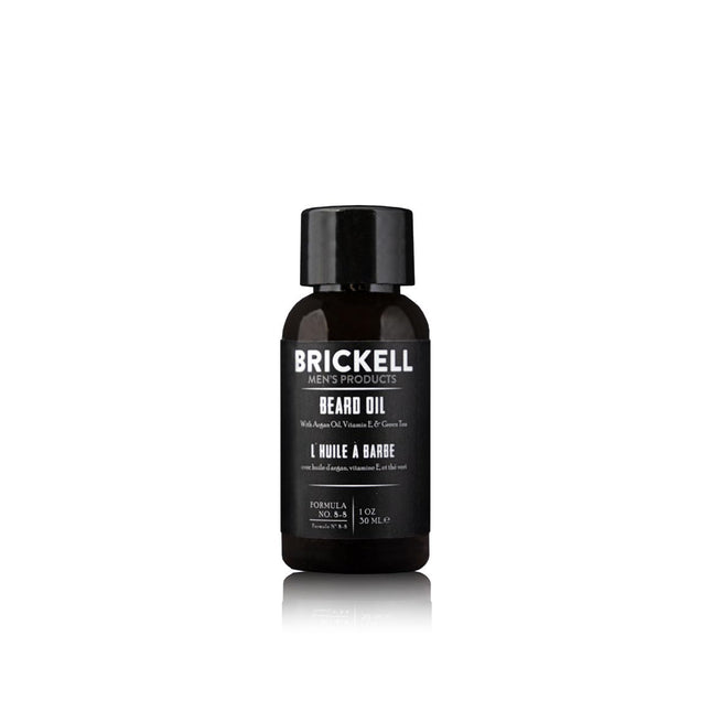 Brickell Men'S Beard Oil for Men, Natural and Organic Argan and Jojoba Oil to St