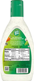 Wish-Bone Chunky Blue Cheese Salad Dressing, 15 FL OZ Chunky Blue Cheese 15 Oz 15 Fl Oz (Pack of 1)