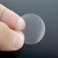 1000 Pcs Per Roll Clear Package Seals Stickers Envelope Seals for Mailing Round Circle Wafer Seal Labels Transparent Envelope Tab Sealer and