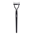 Eyelash Comb MSQ Eyelash Separator Tool Arc Designed Lash Brush Separator With Cover Lash Comb for Eye Makeup Brush Mascara Clump Remover Black