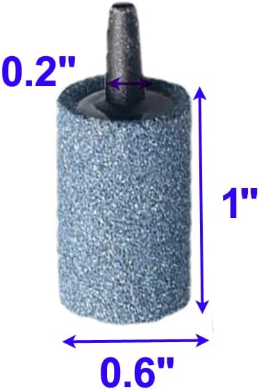 AQUANEAT 25 Feet Aquarium Airline Tubing, Standard 3/16" Tubing, Air Pump Accessories,With Air Stones, Check Valves, Suction Cups and Connectors