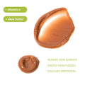 ESW Beauty Vanilla Almond Butter Lip Treatment - Light Caramel Brown Tint with Shea Butter, Vitamin E, Vanilla & Almond for Enhanced Protection &