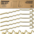Sportspower MSC-5272 Metal Ground Anchor Kit for Swing Sets, Gold
