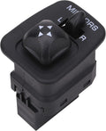 Mirror Control Switch Button Compatible with Ford F150 F250 F350 Excursion Expedition Escort Thunderbird Windstar Lobo Replaces F65Z17B676AB Front
