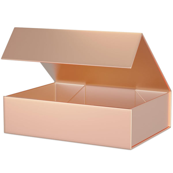 ROSTELACK Gift Boxes 11.9" x 8.5" x 3.3" with Magnetic Closure Lid Boex for Presents,Bridesmaid Gifts Box,Cute Box,Birthday Boxs,Luxury for Gift
