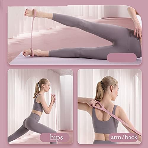 Figure 8 Fitness Resistance Band, Arm|Back Training Elastic Ropes - Pure Barre Workout Chest Arm and Shoulder Stretch Bands Exercise Equipment for