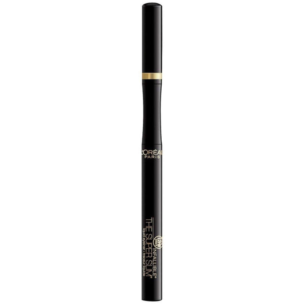 L'Oreal Paris Makeup Infallible Super Slim Long-Lasting Liquid Eyeliner, Ultra-Fine Felt Tip, Quick Drying Formula, Glides on Smoothly, Black,