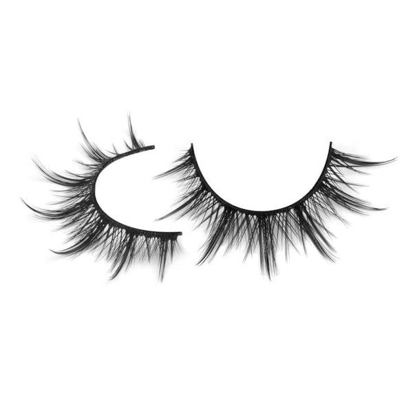 Manga Lashes Natural Look False Eyelashes Anime Lashes Mink Wispy Fluffy Spiky 3D Volume Eyelashes Pack Korean Japanese Asian Cosplay Fake