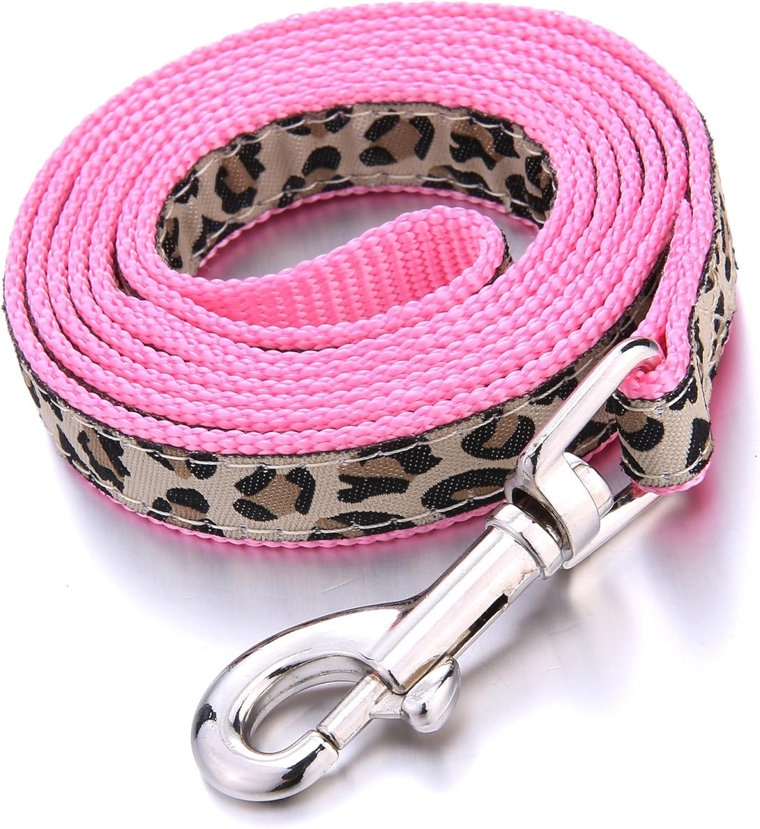 Mile High Life Dog Collar, Harness and Leash | Leopard Design | Perfect Accessory for Walking Your Dog