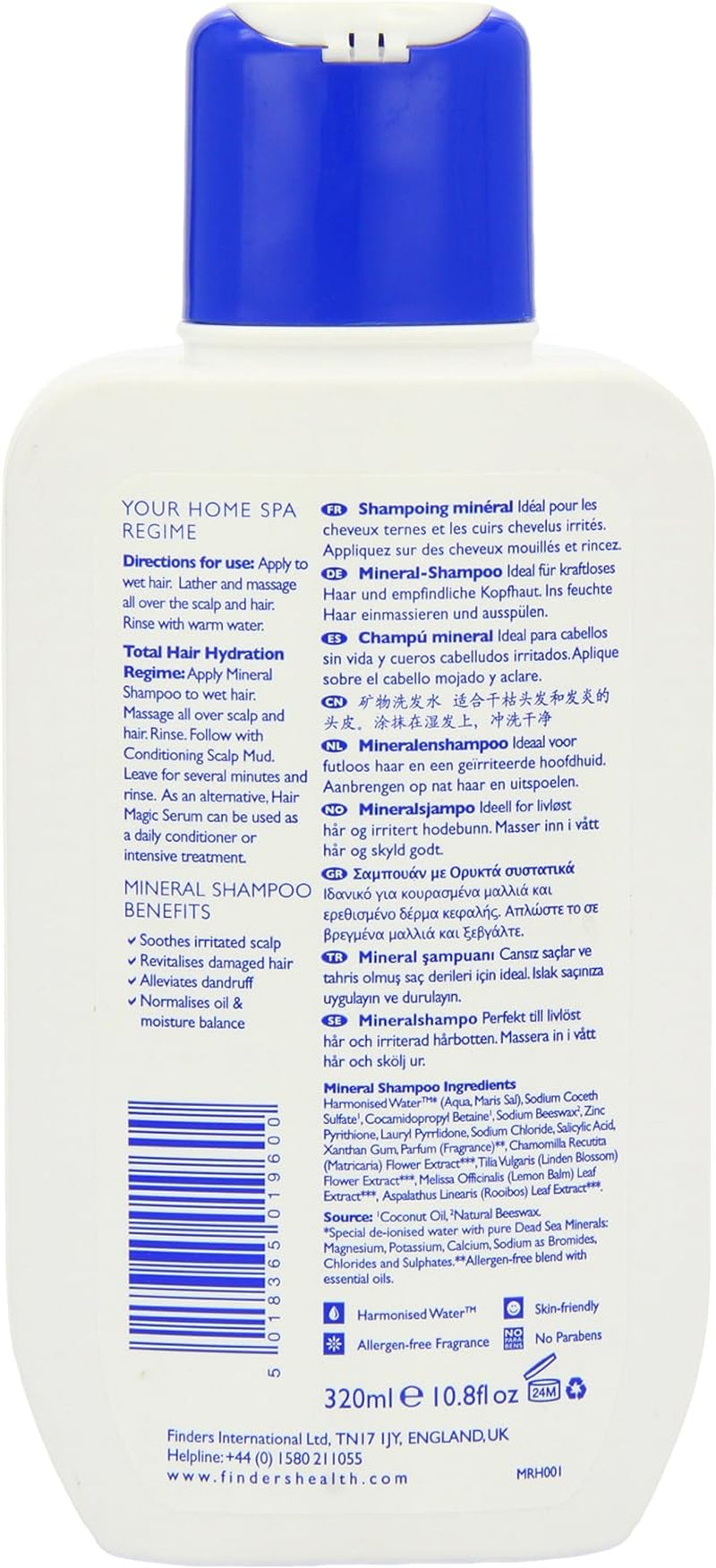 Dead Sea Spa Magik Mineral Shampoo 300Ml