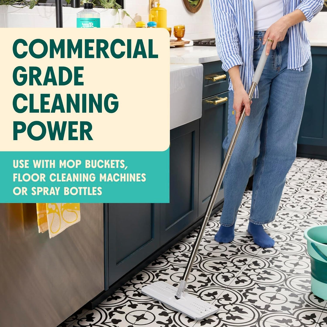 Aunt Fannie'S Ultra Concentrated Floor Cleaner Vinegar Wash, Multi-Surface Floor Cleaner for Mopping, Makes 16 Gallons, Eucalyptus Scent, 32 Oz. (Pack of 1)