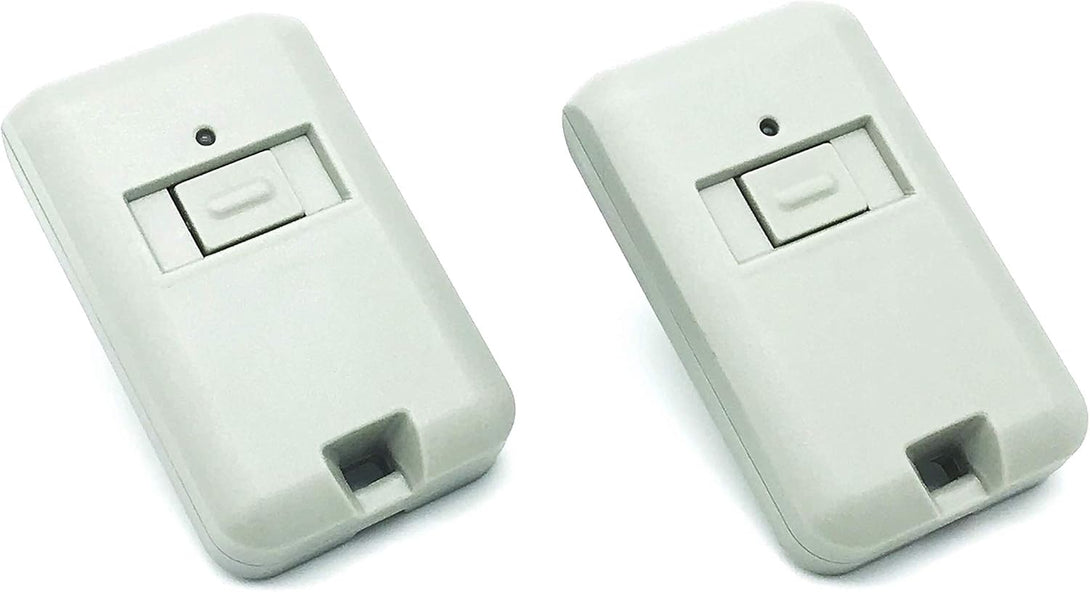 Two (2) Replacement 3060 3089 4120 Compatible Multicode Remote Garage Door Mini Transmitter 300Mhz 3089 4120 1090 (308911, MCS308911 300Mhz) Linear