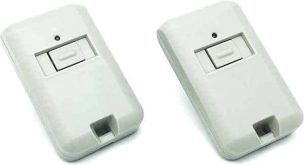 Two (2) Replacement 3060 3089 4120 Compatible Multicode Remote Garage Door Mini Transmitter 300Mhz 3089 4120 1090 (308911, MCS308911 300Mhz) Linear