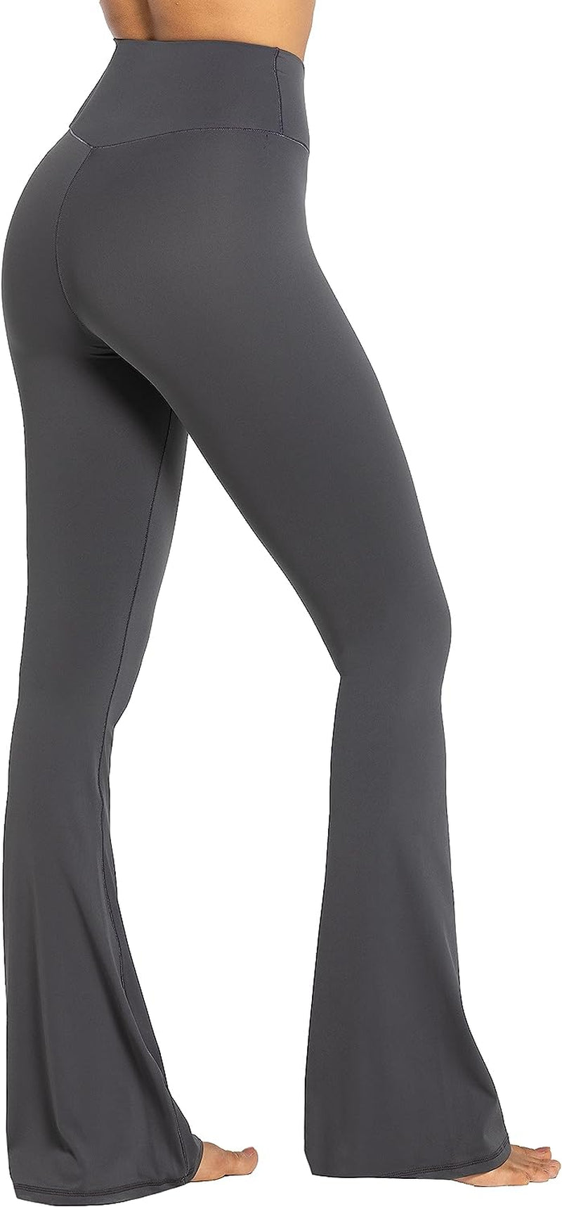 Sunzel Flare Leggings, Crossover Yoga Pants with Tummy Control, High-Waisted and Wide Leg