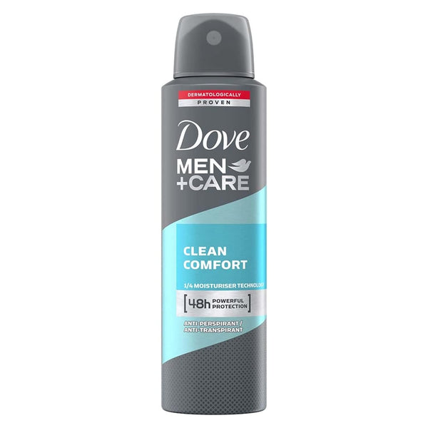 Dove Men+Care Clean Comfort Deodorant Spray 150 Ml by Dove