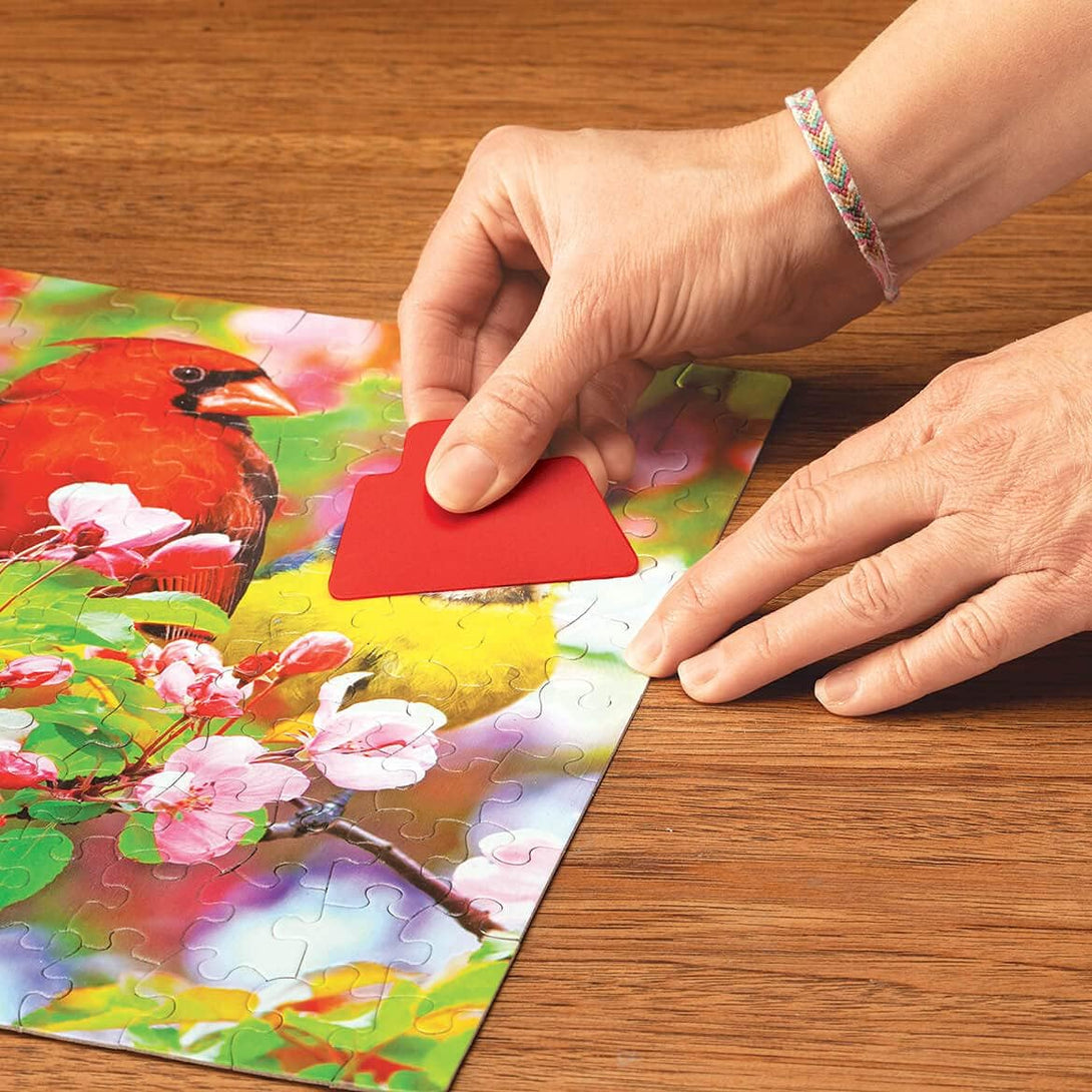 Roseart Jigsaw Puzzle Glue with Applicator - Saves, Laminates and Preserves Finished Jigsaw Puzzles - Easy to Apply, Dries Quick, Clear & Bright