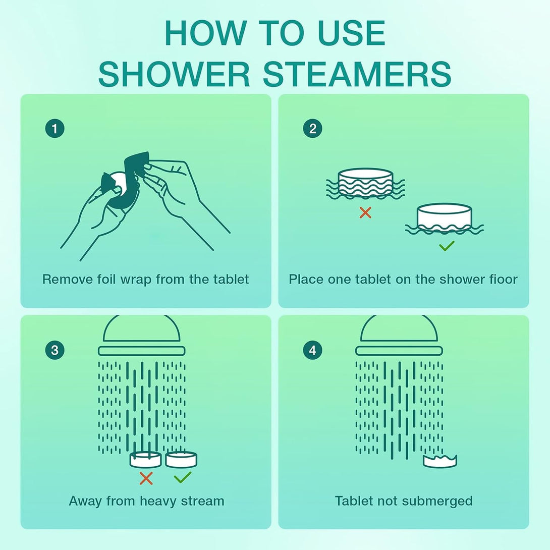 Shower Steamers Aromatherapy - 18 Pack Shower Bombs Birthday Gifts for Women Men, Organic with Eucalyptus Mint Essential Oils, Eucalyptus for Shower, Father'S Day Dad Gifts for Husband from Wife