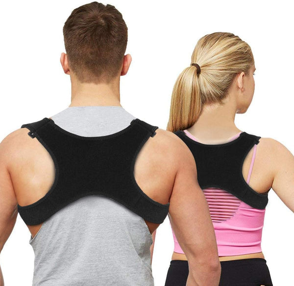 Posture Corrector for Men Women&Children Upper Back Brace Adjustable and Effective Clavicle Support Device for Thoracic Kyphosis and Shoulder Pain