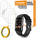 Screen Protector Compatible with Bestinn 1.47" and Mindrose H80 1.47ÃÂ¢ÃÂÃÂ Smartwatch, Soft TPU, 6 Pieces, Bubble Self-Healing