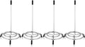 4PCS Check Spindle, Receipt Holder Spike, Stainless Steel Bill Fork, Memo Holder Spike