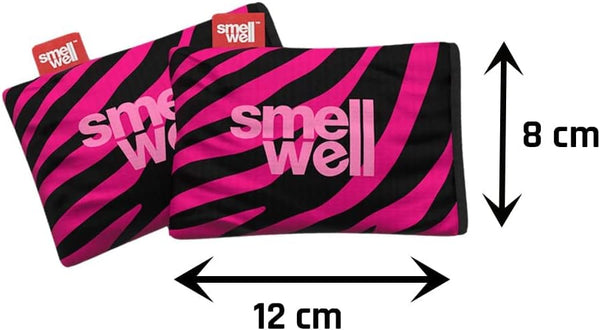 Smellwell - Scented Shoe Deodorizer Inserts - Odor Eliminators - Activated Bamboo Charcoal + Minerals - Natural Fresheners for Shoes, Bags, Gloves