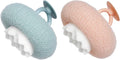 Super Soft Sunflower Suction Cup Bath Ball, 2025 Upgraded 2-In-1 Sunflower Bath Ball Exfoliating Bath Sponge Cleaning Brush, Mesh Shower Body